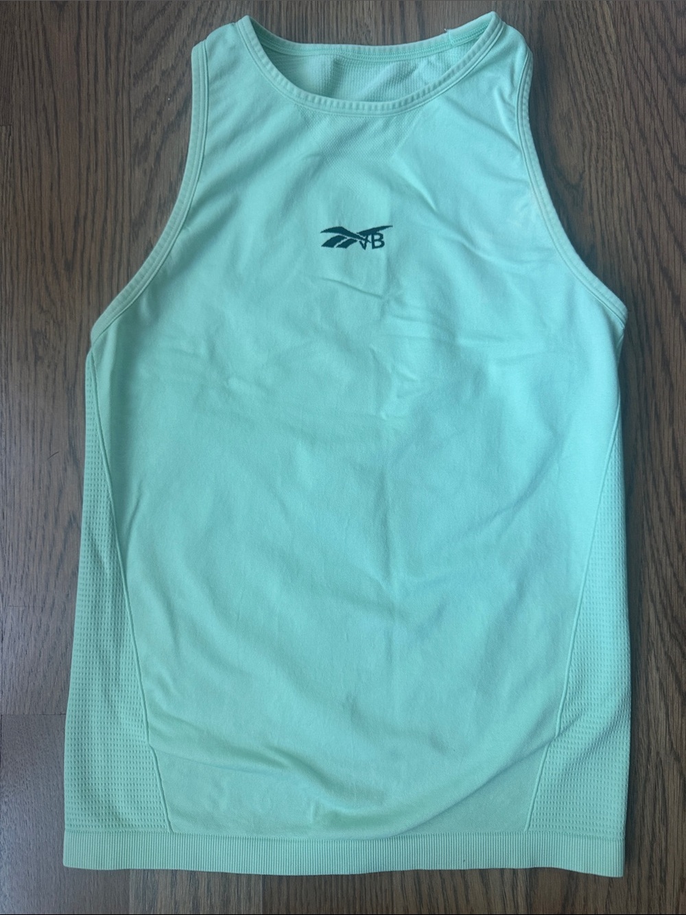 Reebok x Victoria Beckham Athletic Green Top Women size M